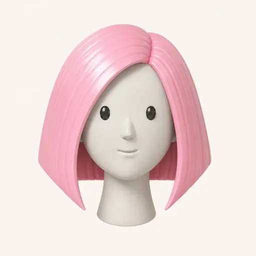 Illustration of the A-Line Bob women’s hairstyle