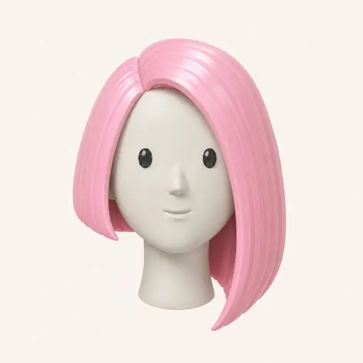Illustration of the Asymmetrical Bob women’s hairstyle