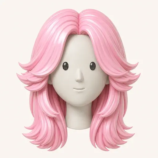 Illustration of the Butterfly Cut women’s hairstyle