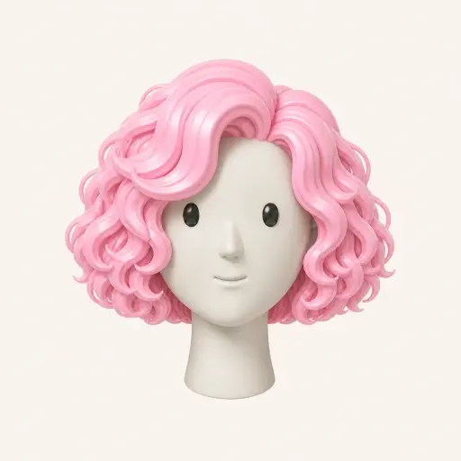Illustration of the Curly Bob women’s hairstyle