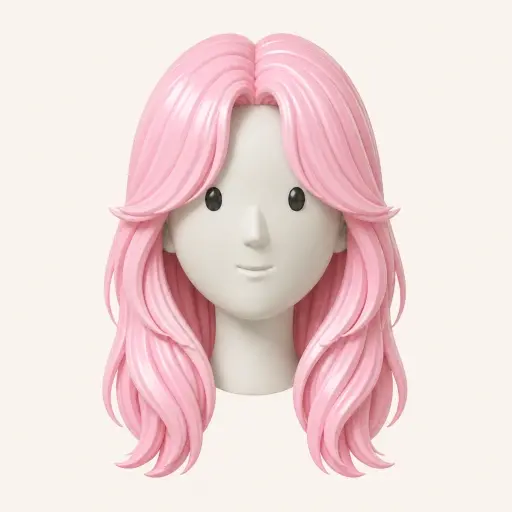 Illustration of the Curtain Bangs women’s hairstyle