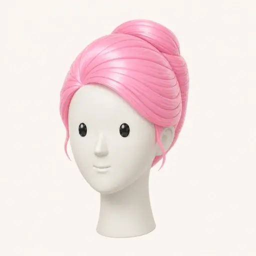 Illustration of the French Twist women’s hairstyle