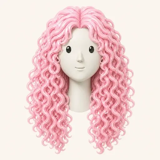 Illustration of the Layered Ringlets women’s hairstyle