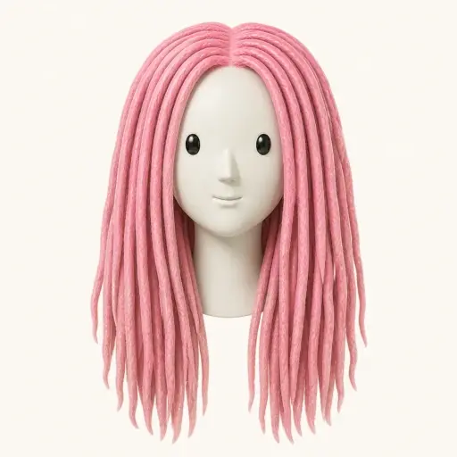 Illustration of the Long Locs women’s hairstyle