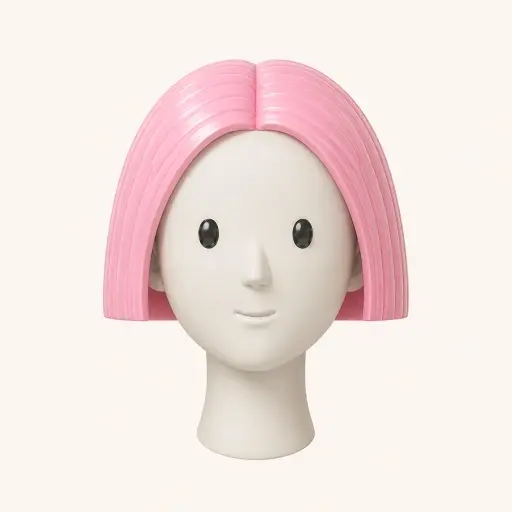 Illustration of the Micro Bob women’s hairstyle