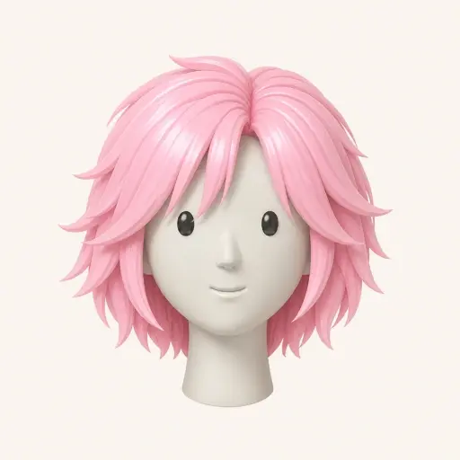 Illustration of the Shaggy Bob women’s hairstyle