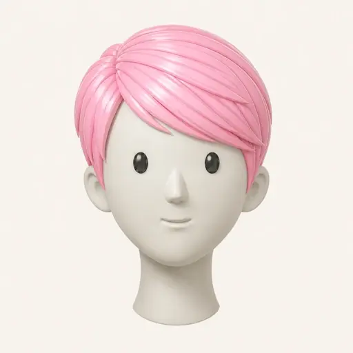 Illustration of the Side-Swept Crop women’s hairstyle