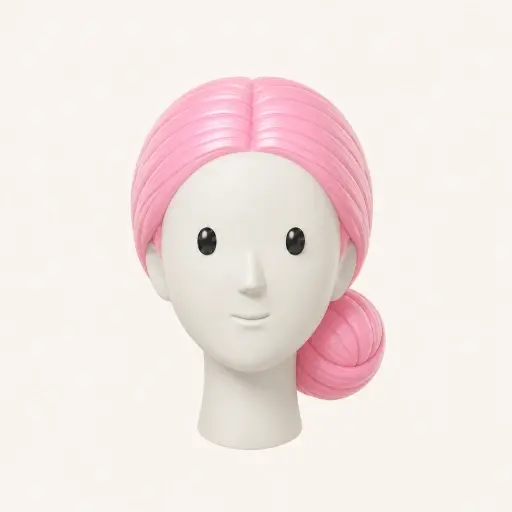 Illustration of the Sleek Low Bun women’s hairstyle