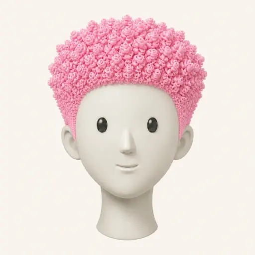 Illustration of the Tapered Afro women’s hairstyle