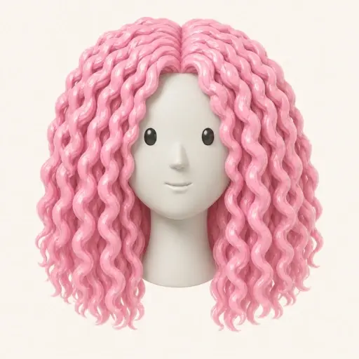 Illustration of the Twist-Out women’s hairstyle