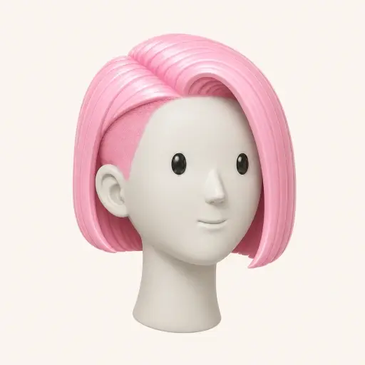 Illustration of the Undercut Bob women’s hairstyle